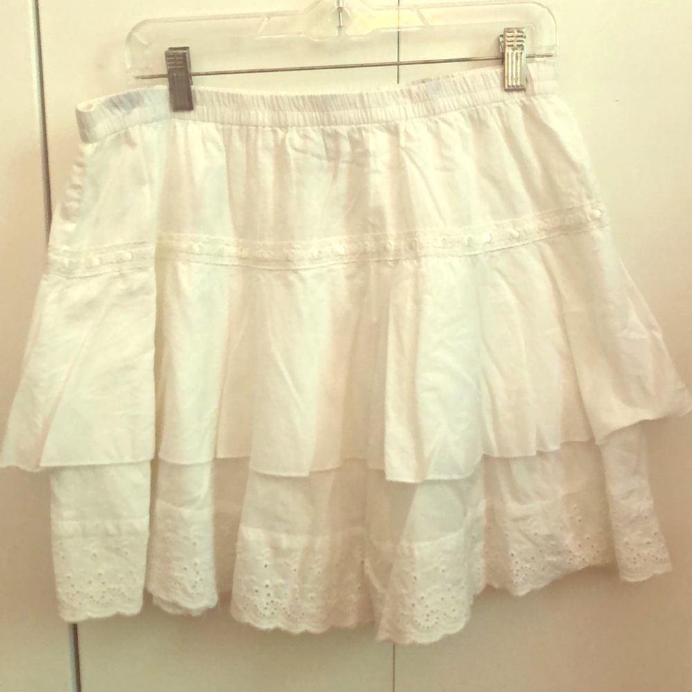 Cotton white dress XL